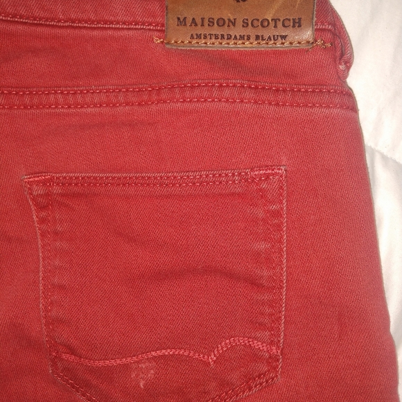 Maison Scotch distressed skinny jeans sz27 - Picture 9 of 10
